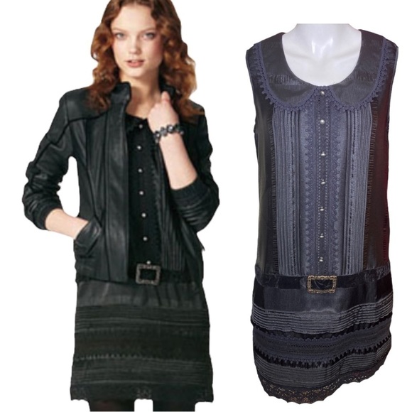 Anna Sui For Target Gossip Girls Anniversary Collection Dress Gothic Size 13 - Picture 1 of 9